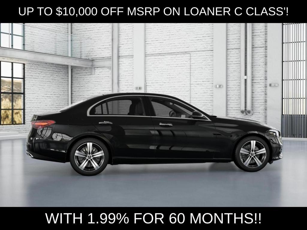 new 2025 Mercedes-Benz C-Class car, priced at $44,000