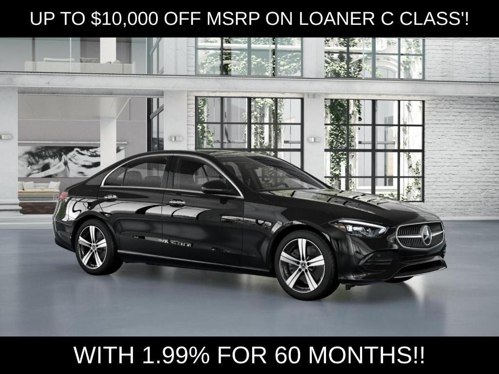 new 2025 Mercedes-Benz C-Class car, priced at $44,000
