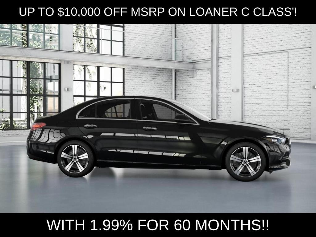 new 2025 Mercedes-Benz C-Class car, priced at $44,000