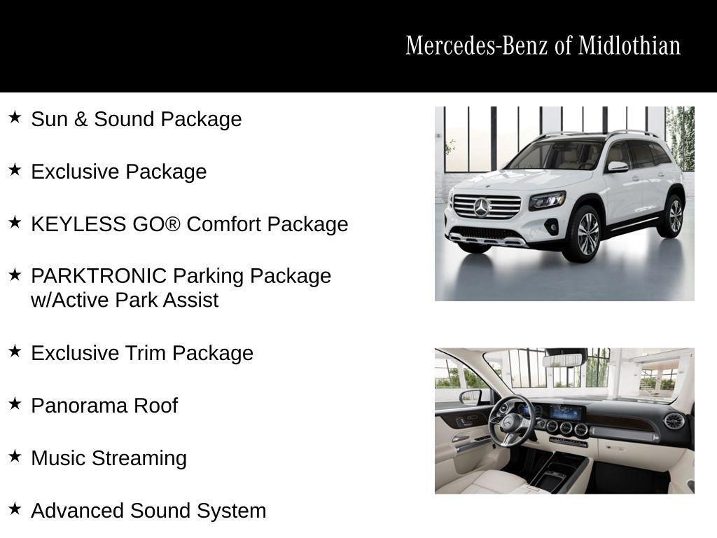 new 2026 Mercedes-Benz GLB 250 car, priced at $53,115