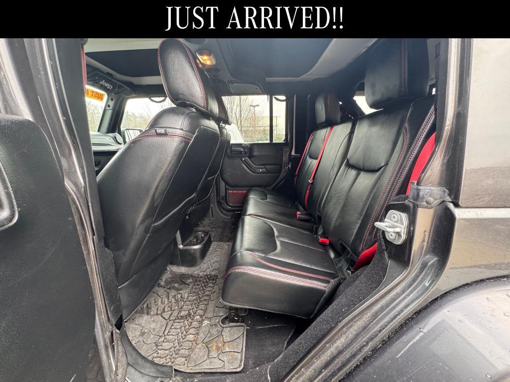 used 2017 Jeep Wrangler Unlimited car, priced at $24,000