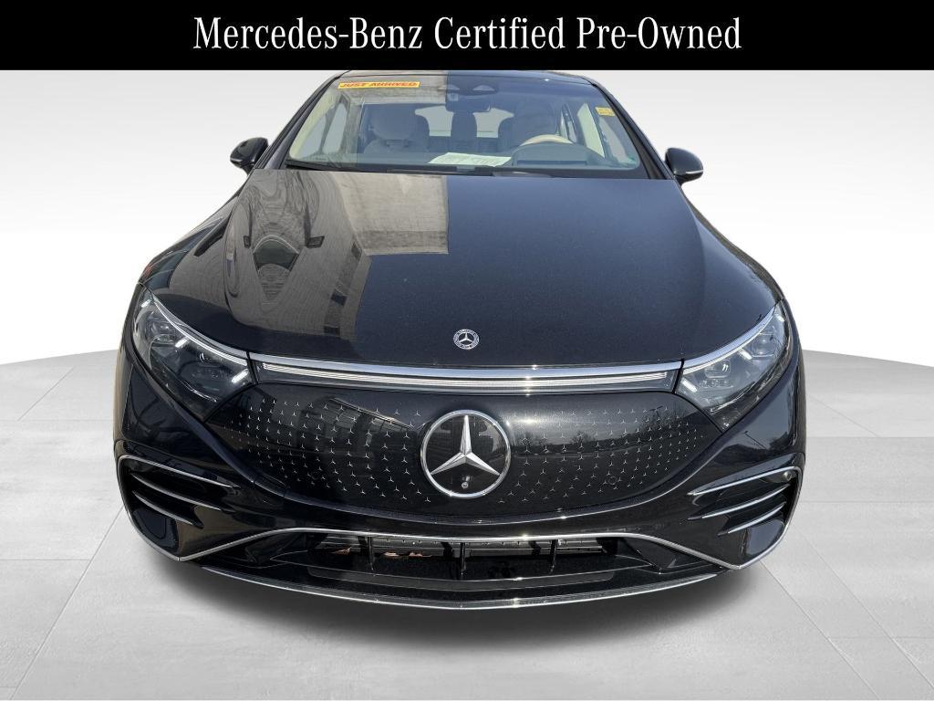 used 2023 Mercedes-Benz EQS 580 car, priced at $65,000