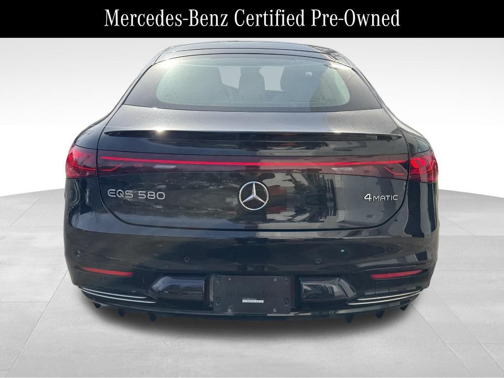 used 2023 Mercedes-Benz EQS 580 car, priced at $65,000