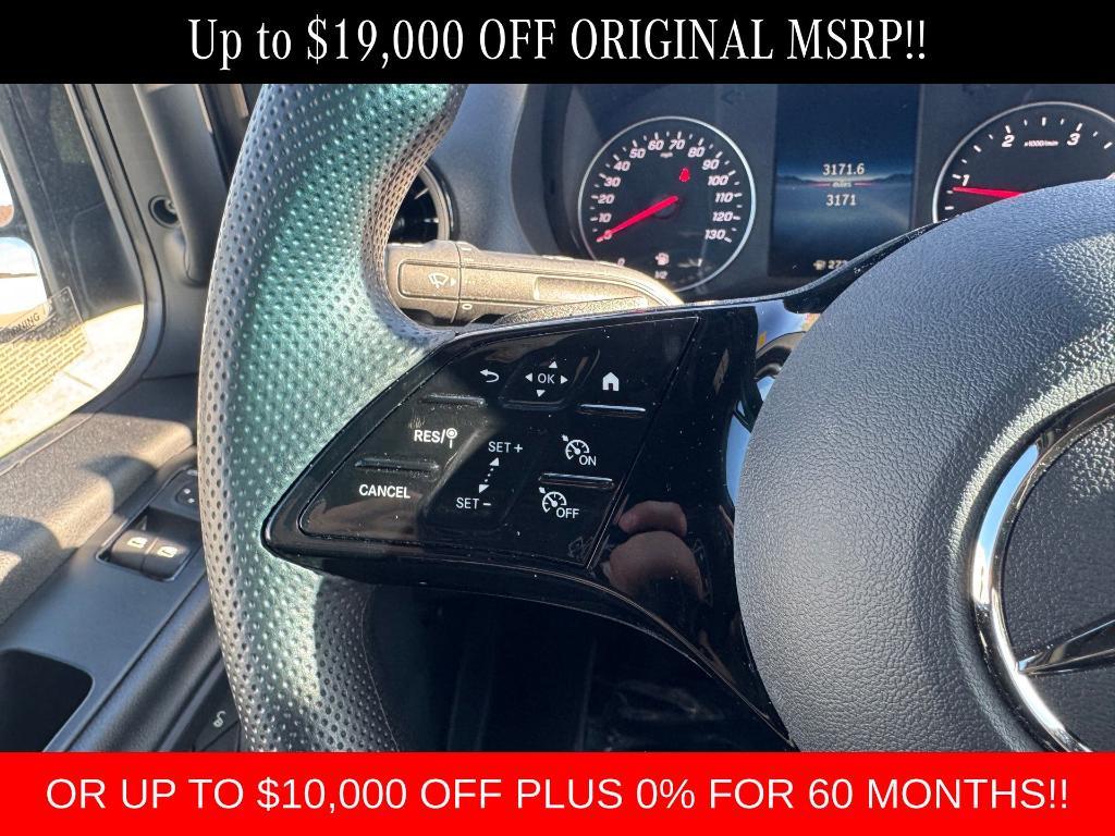 new 2025 Mercedes-Benz Sprinter 2500 car, priced at $46,500