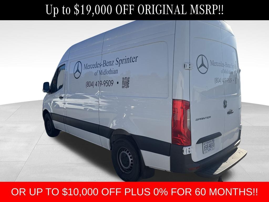 new 2025 Mercedes-Benz Sprinter 2500 car, priced at $46,500