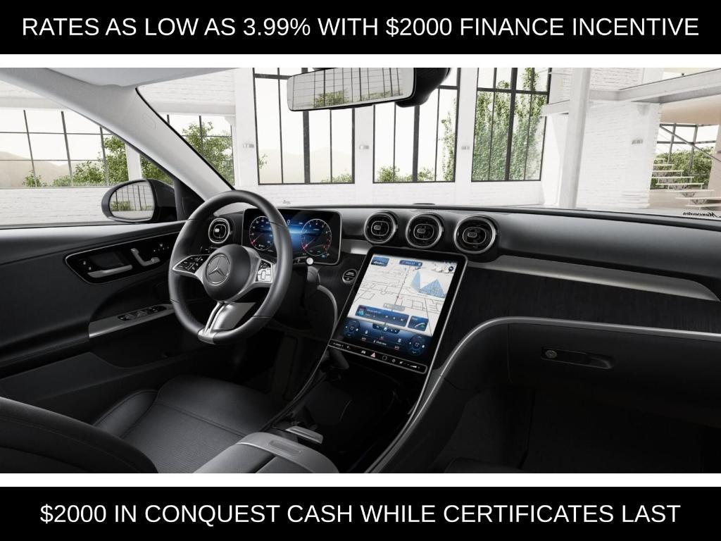 new 2026 Mercedes-Benz C-Class car, priced at $53,970