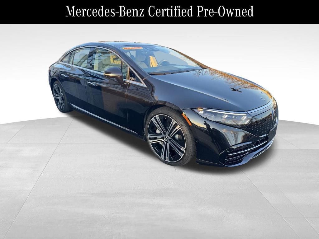 used 2022 Mercedes-Benz EQS 450+ car, priced at $39,000