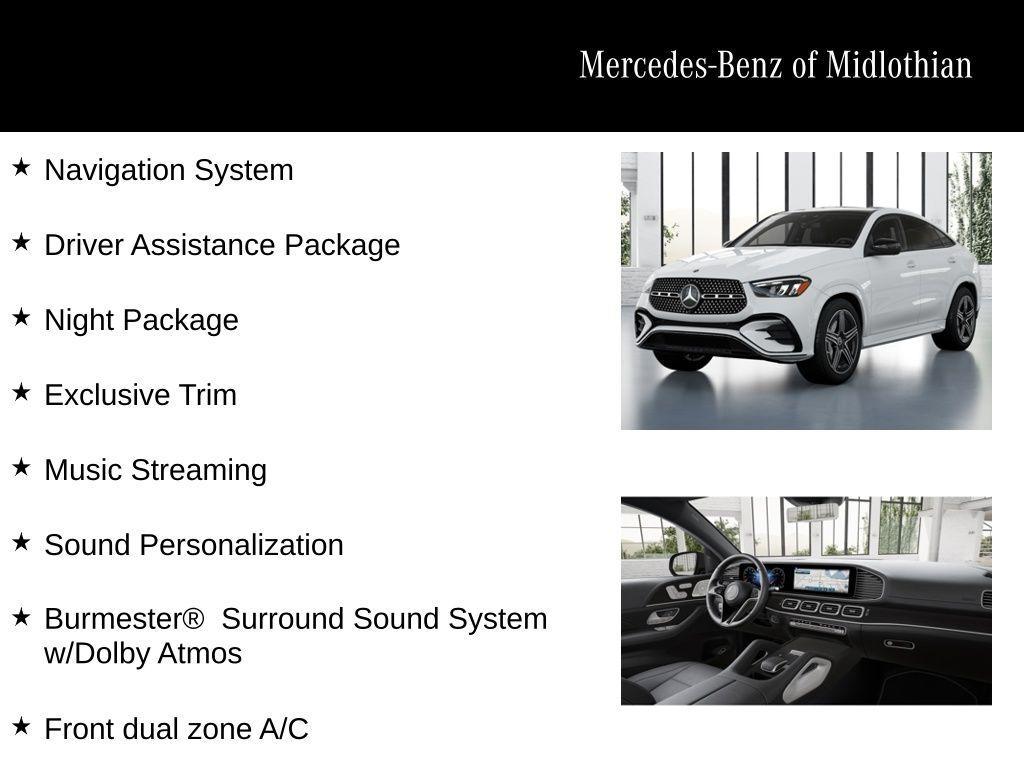 new 2026 Mercedes-Benz GLE 450 car, priced at $86,900