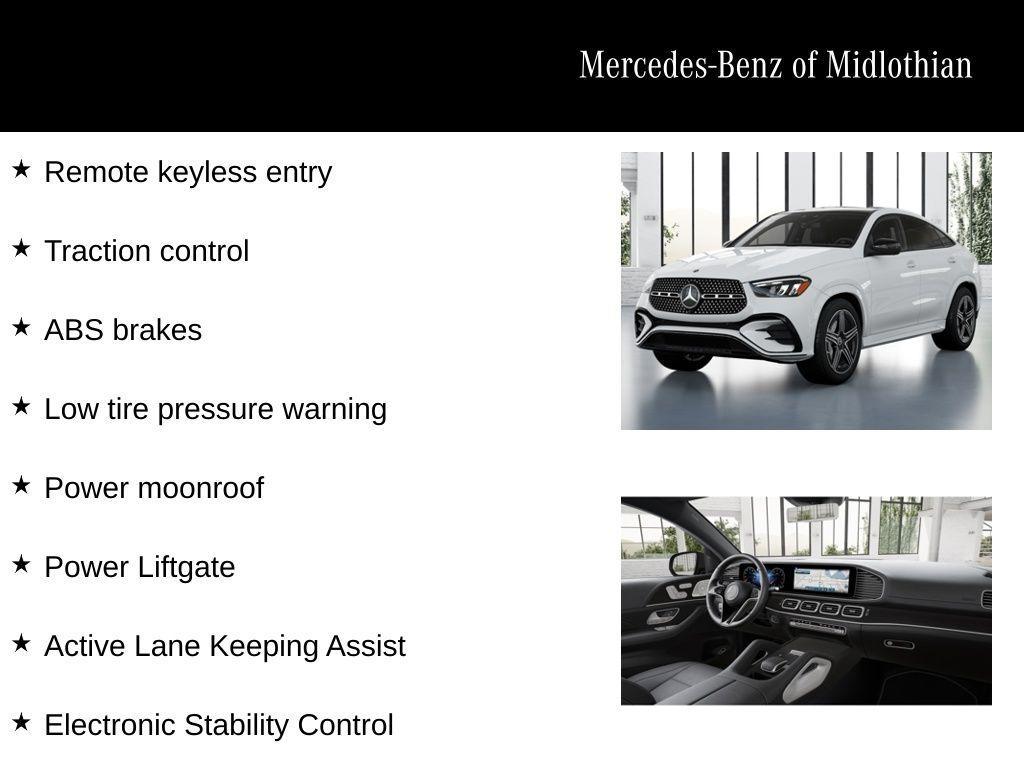 new 2026 Mercedes-Benz GLE 450 car, priced at $86,900