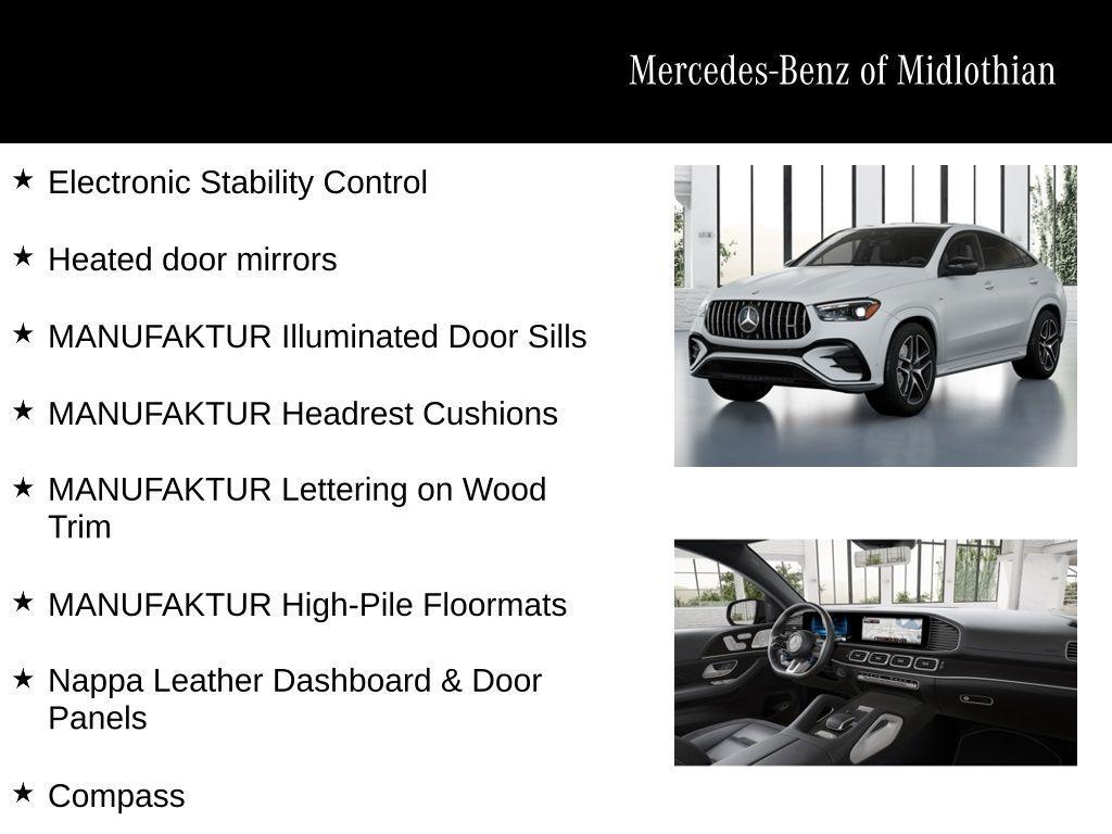 new 2026 Mercedes-Benz AMG GLE 53 car, priced at $100,100