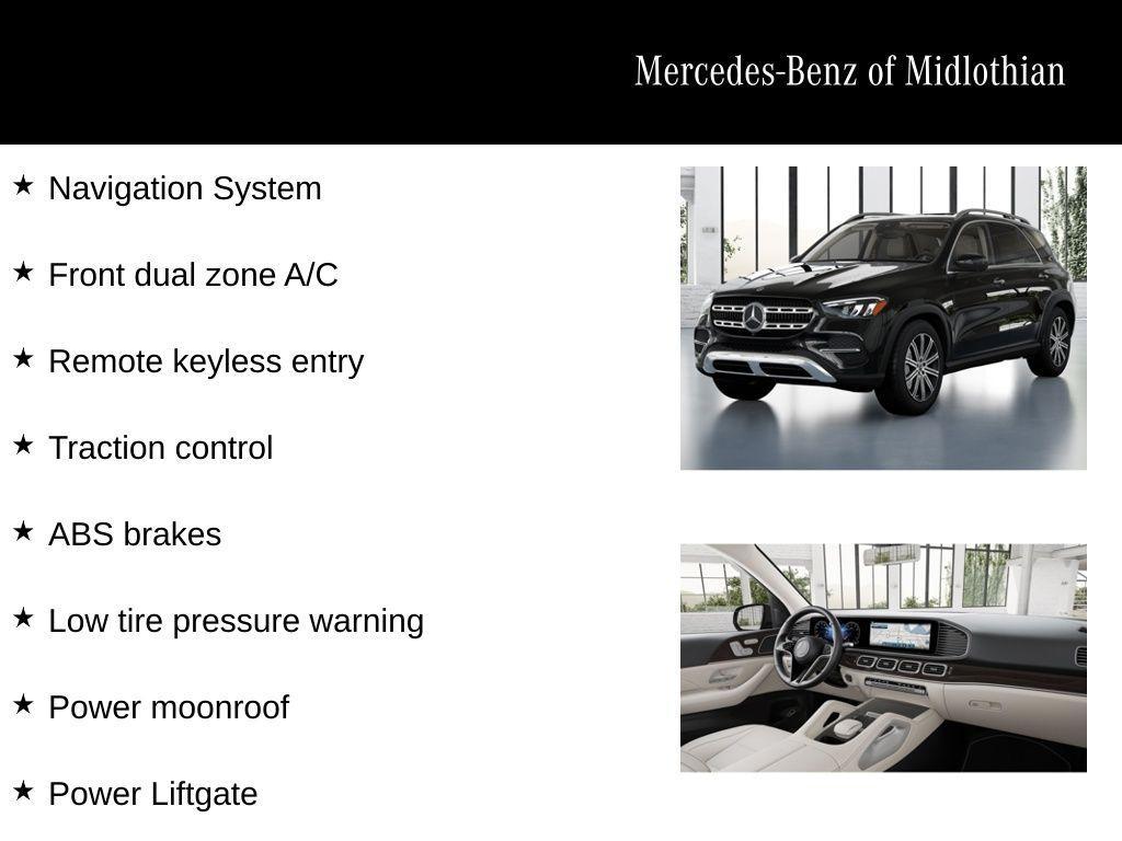 new 2026 Mercedes-Benz GLE 350 car, priced at $68,935