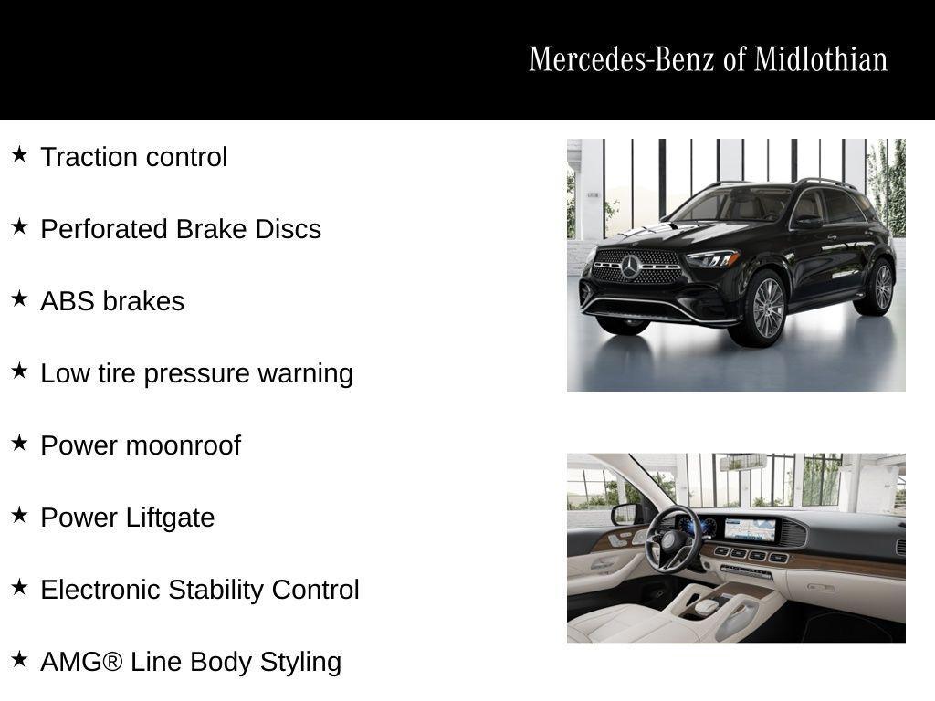new 2026 Mercedes-Benz GLE 350 car, priced at $74,895