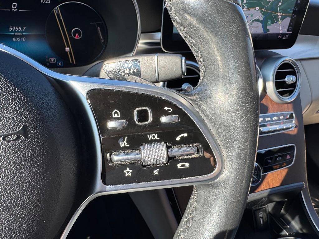 used 2021 Mercedes-Benz C-Class car, priced at $20,000