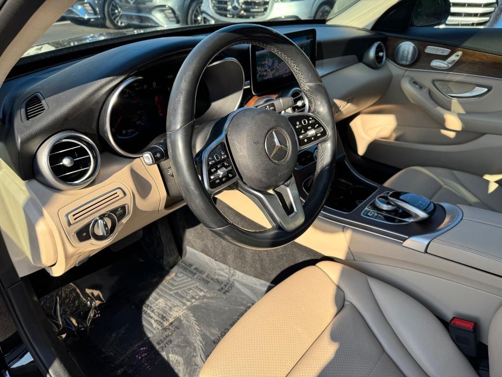 used 2021 Mercedes-Benz C-Class car, priced at $20,000
