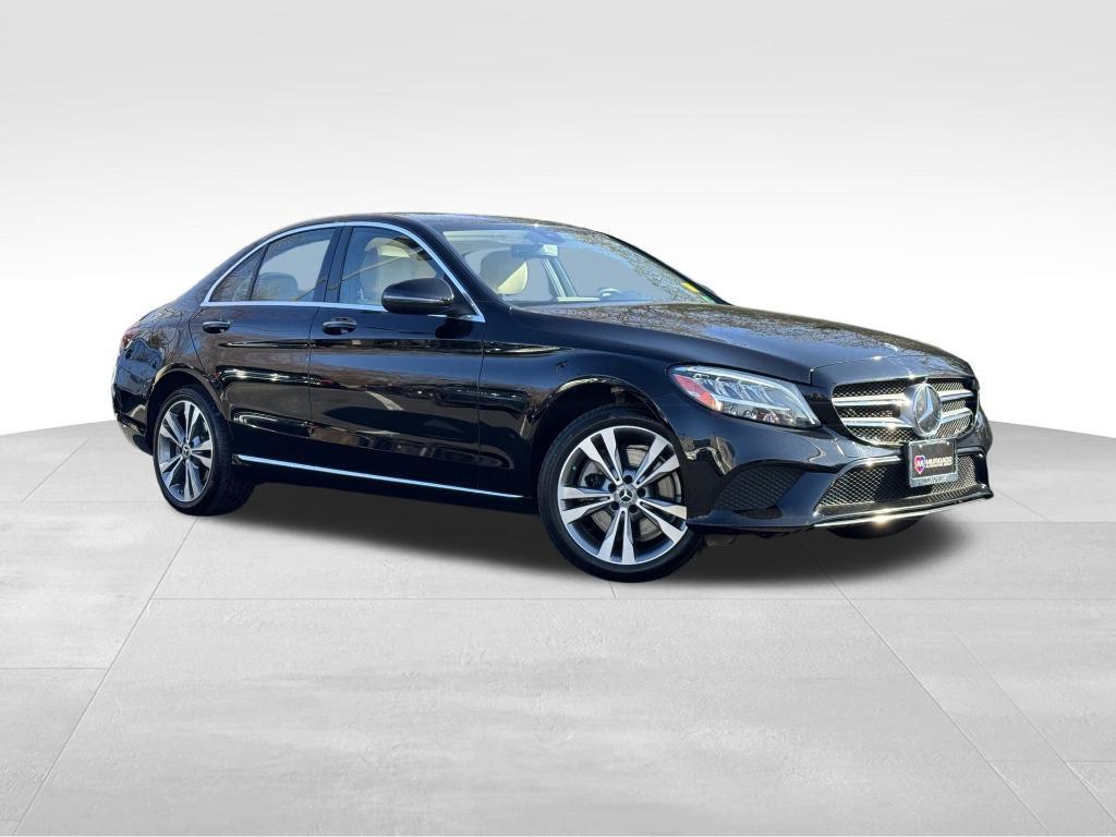 used 2021 Mercedes-Benz C-Class car, priced at $21,500