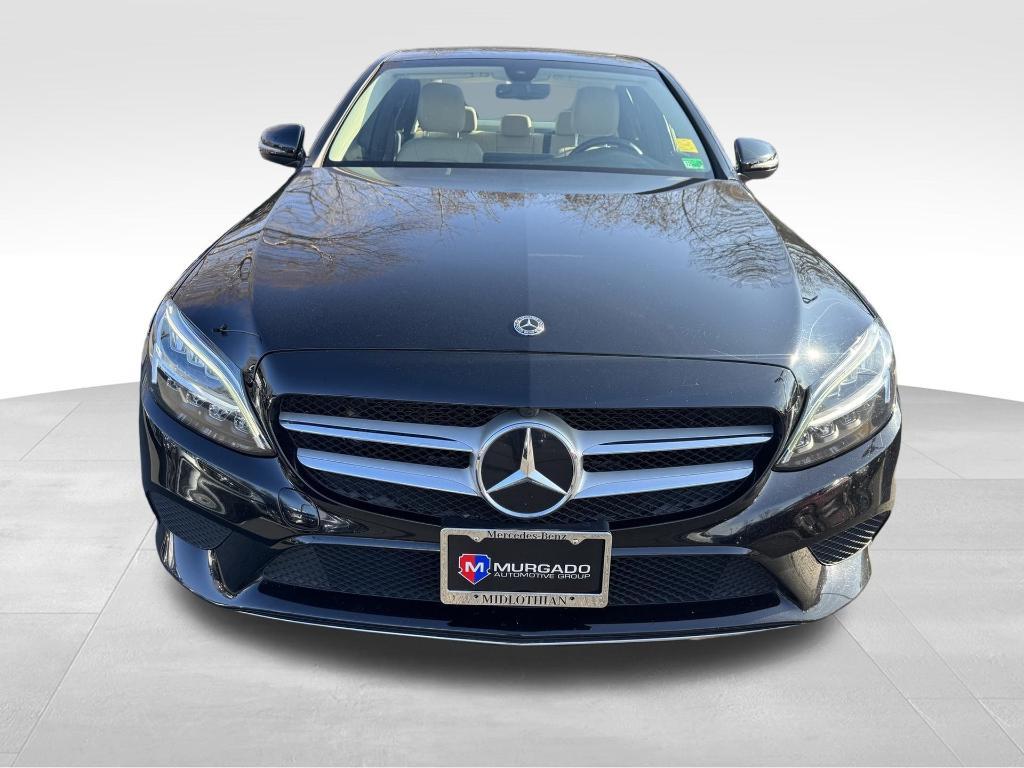 used 2021 Mercedes-Benz C-Class car, priced at $20,000