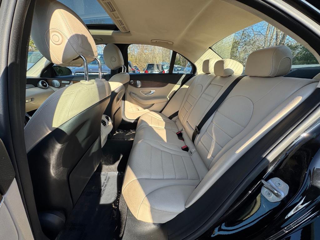 used 2021 Mercedes-Benz C-Class car, priced at $20,000