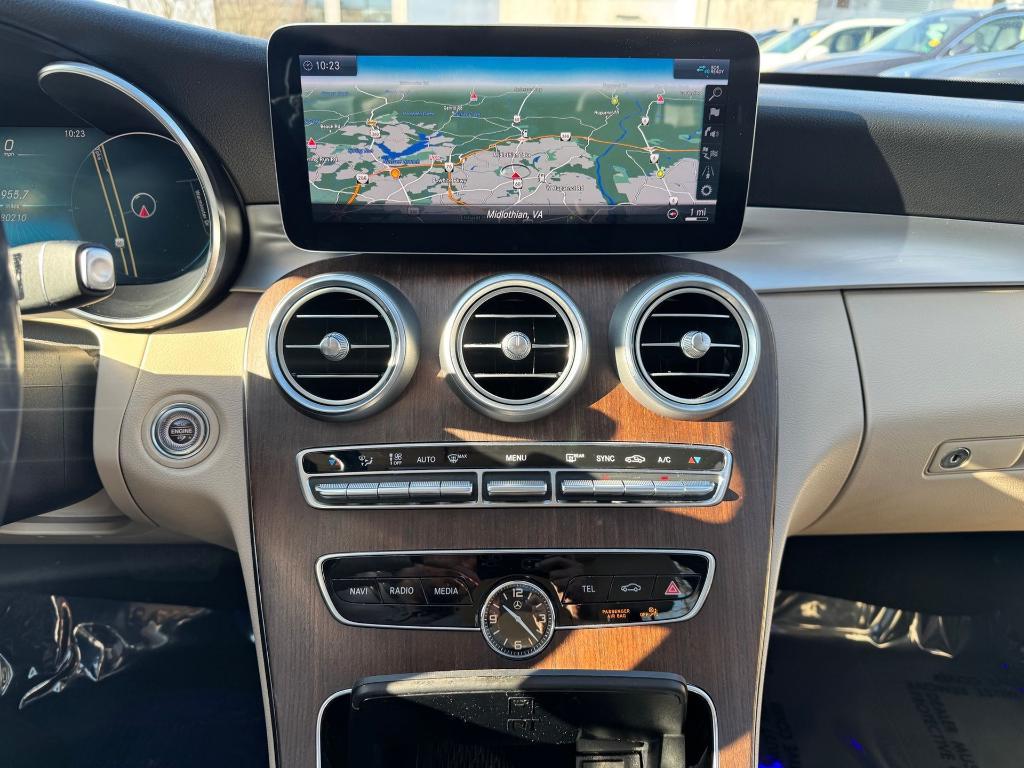 used 2021 Mercedes-Benz C-Class car, priced at $20,000
