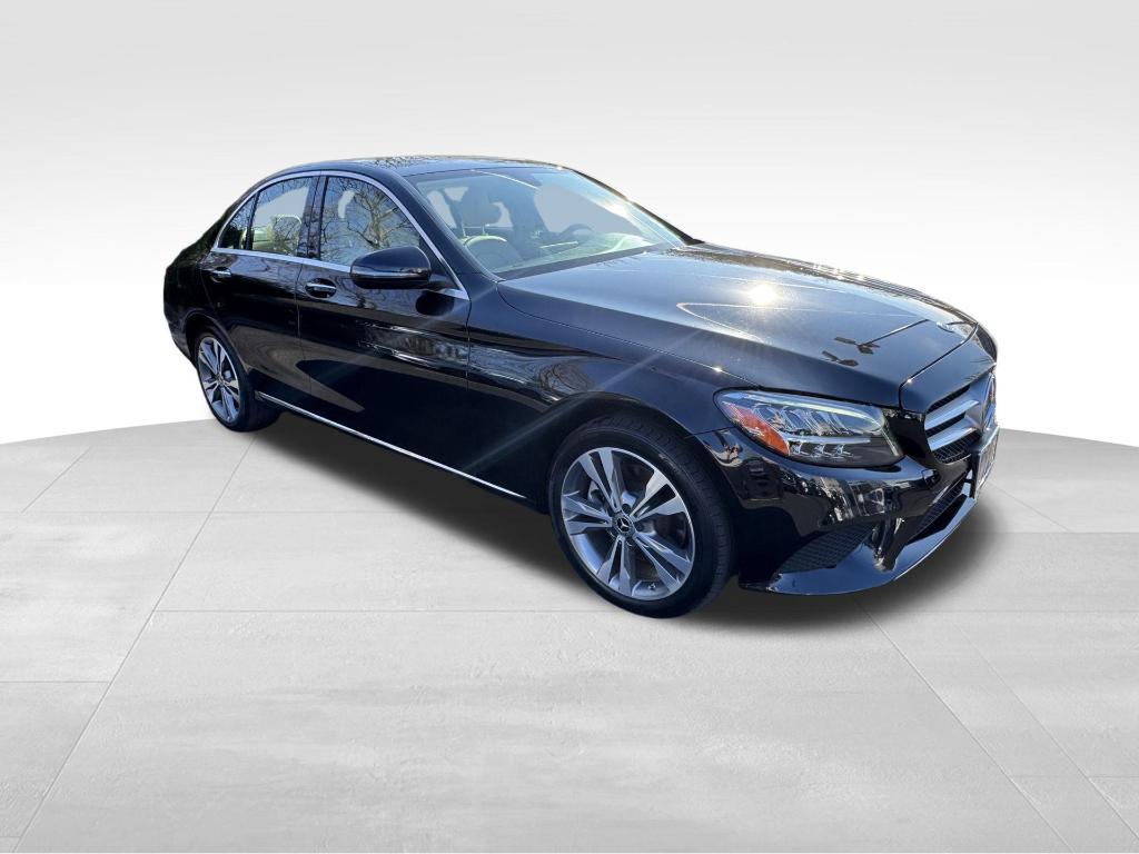 used 2021 Mercedes-Benz C-Class car, priced at $20,000