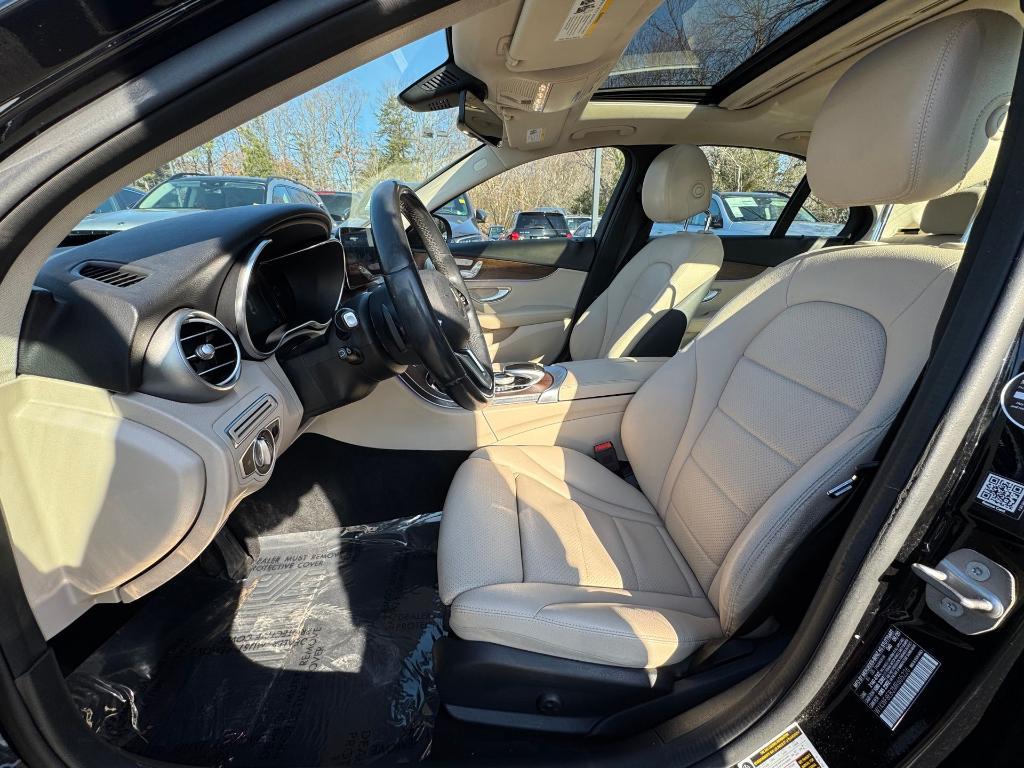 used 2021 Mercedes-Benz C-Class car, priced at $20,000
