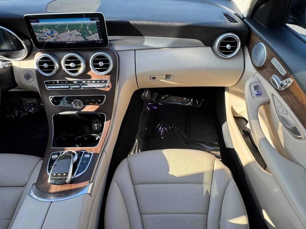 used 2021 Mercedes-Benz C-Class car, priced at $20,000
