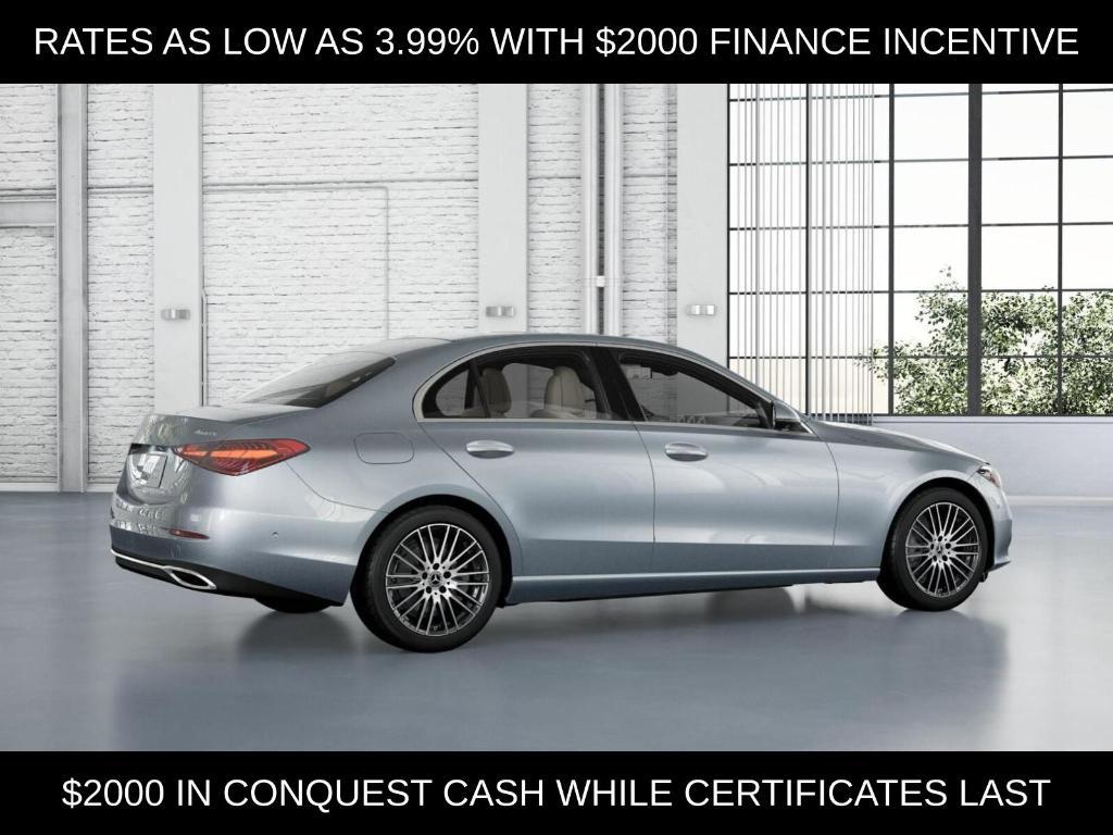 new 2026 Mercedes-Benz C-Class car, priced at $57,690