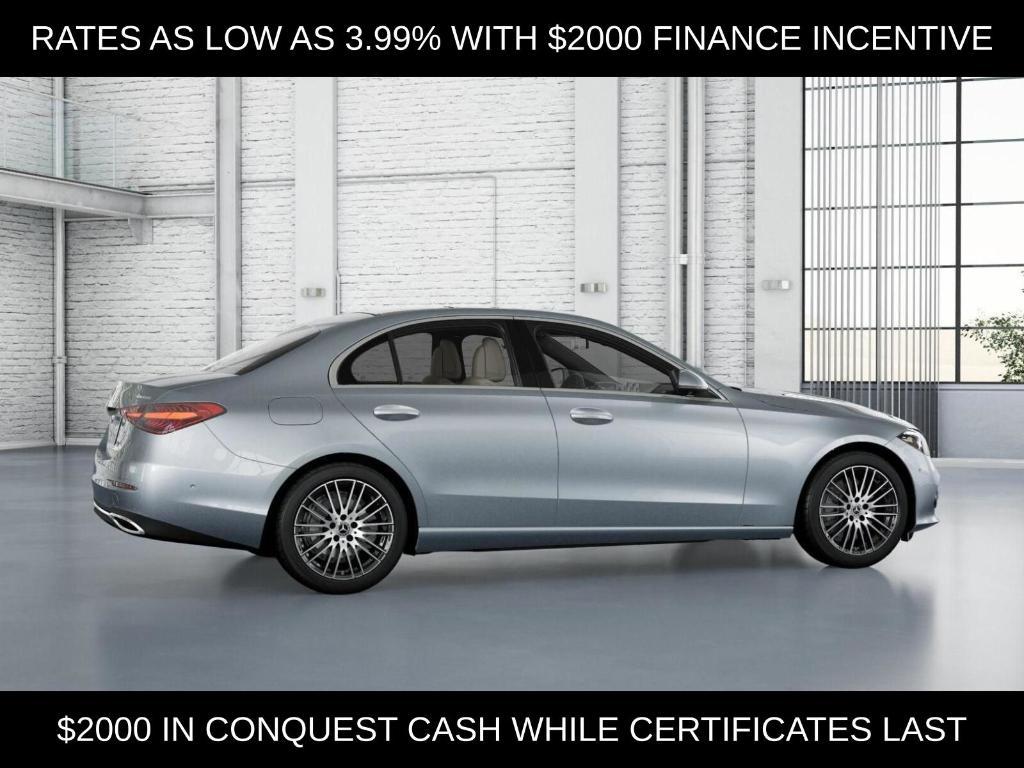 new 2026 Mercedes-Benz C-Class car, priced at $57,690