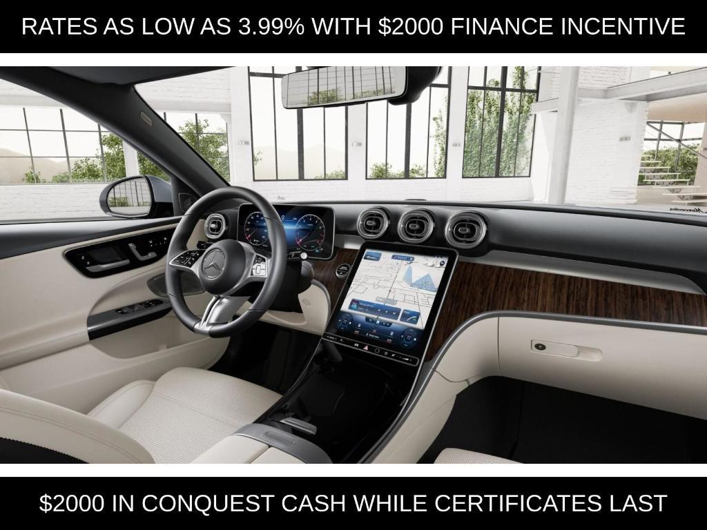 new 2026 Mercedes-Benz C-Class car, priced at $57,690