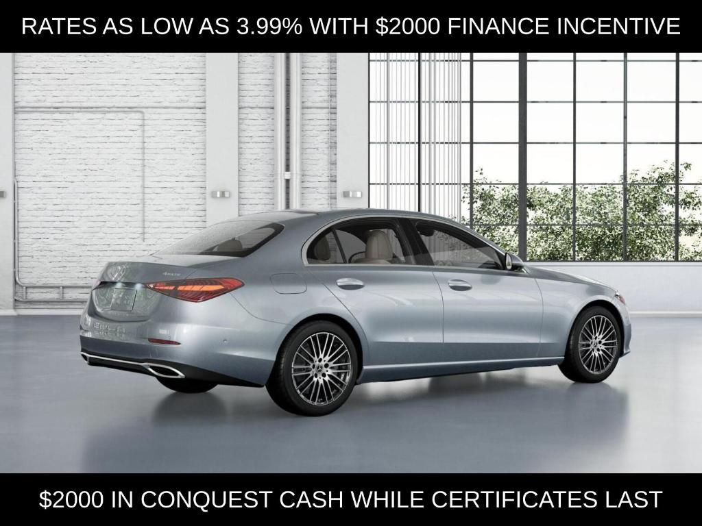 new 2026 Mercedes-Benz C-Class car, priced at $57,690