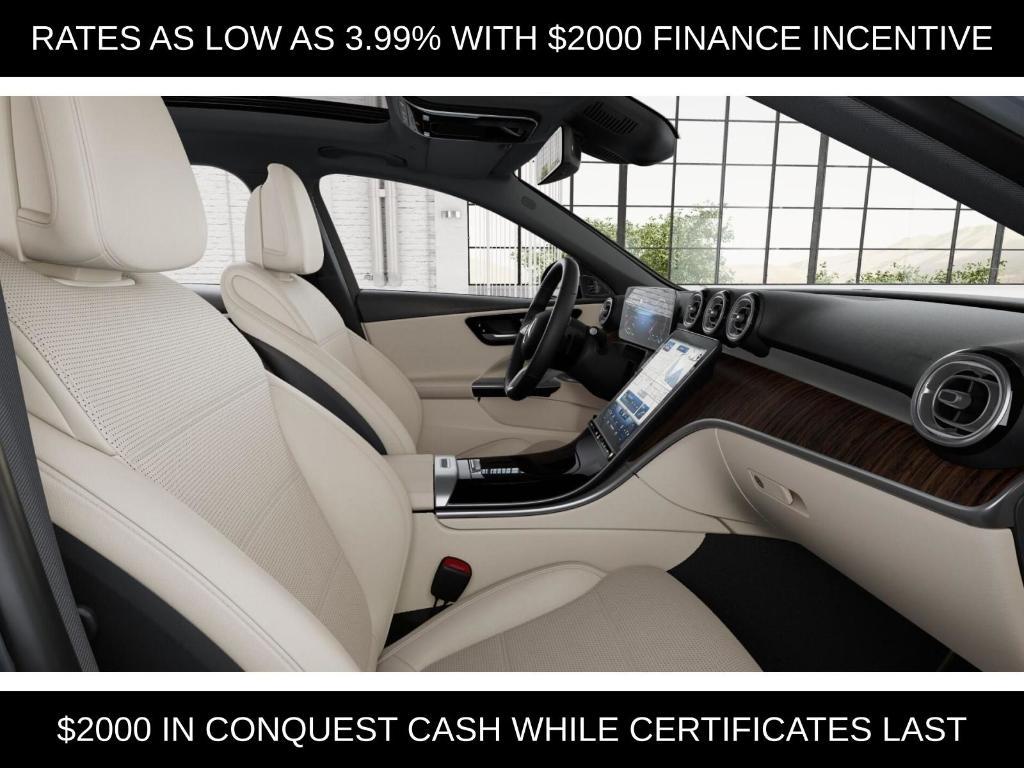 new 2026 Mercedes-Benz C-Class car, priced at $57,690