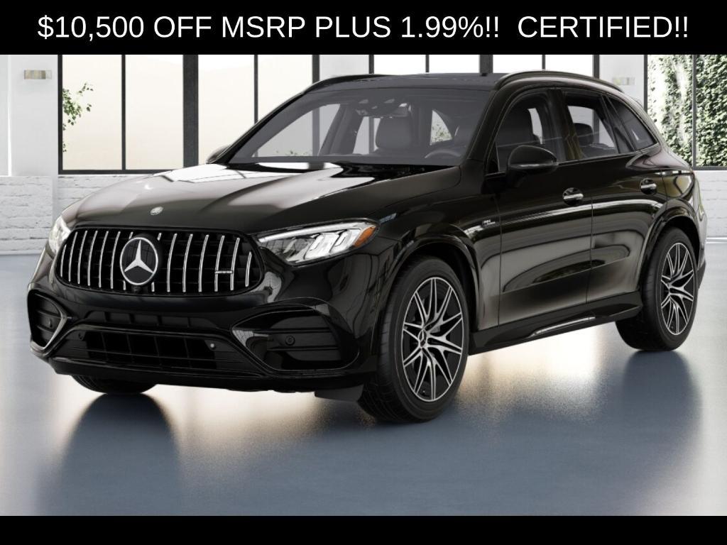new 2025 Mercedes-Benz AMG GLC 43 car, priced at $63,810
