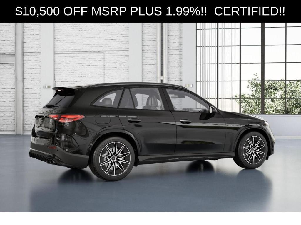 new 2025 Mercedes-Benz AMG GLC 43 car, priced at $63,810