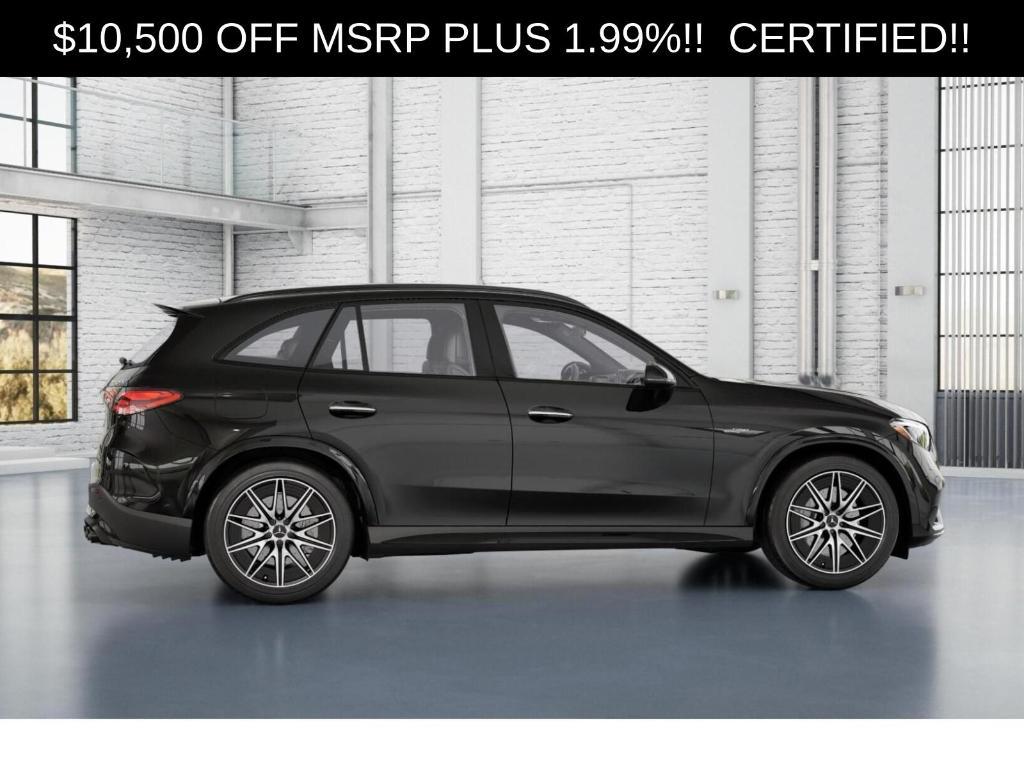 new 2025 Mercedes-Benz AMG GLC 43 car, priced at $63,810
