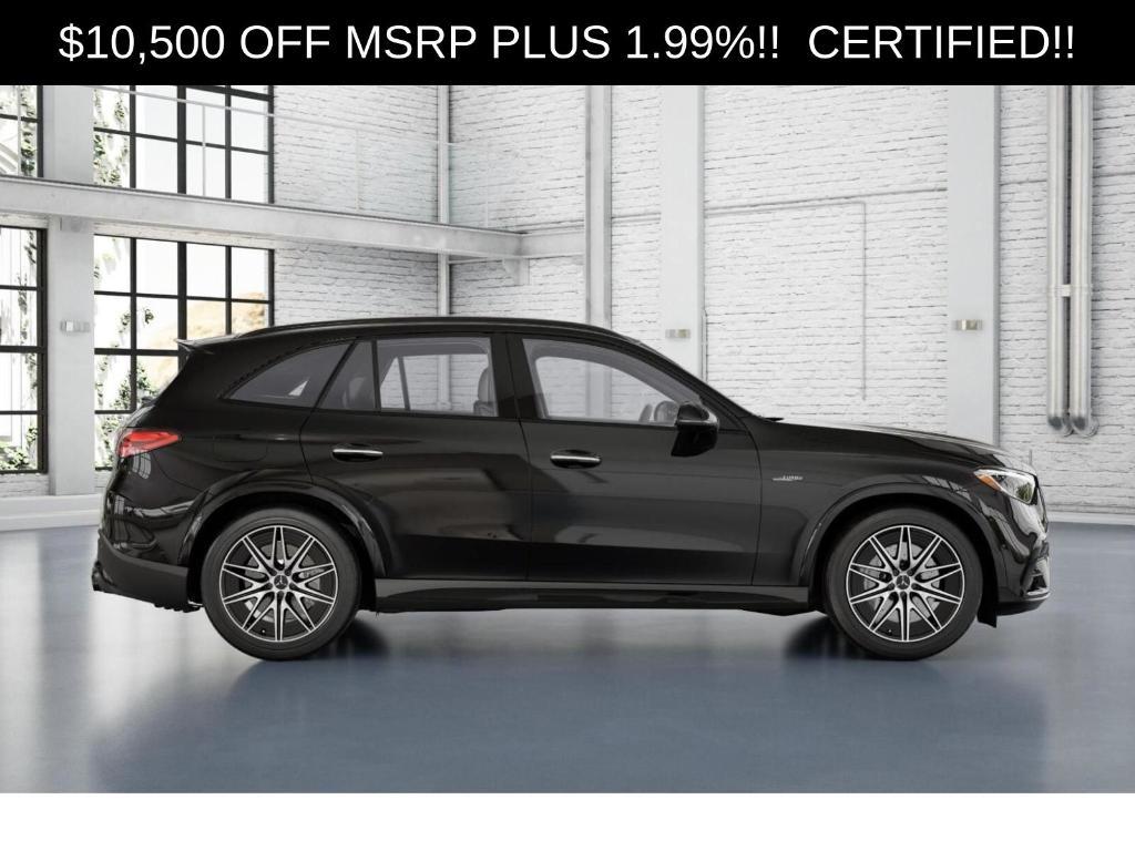 new 2025 Mercedes-Benz AMG GLC 43 car, priced at $63,810
