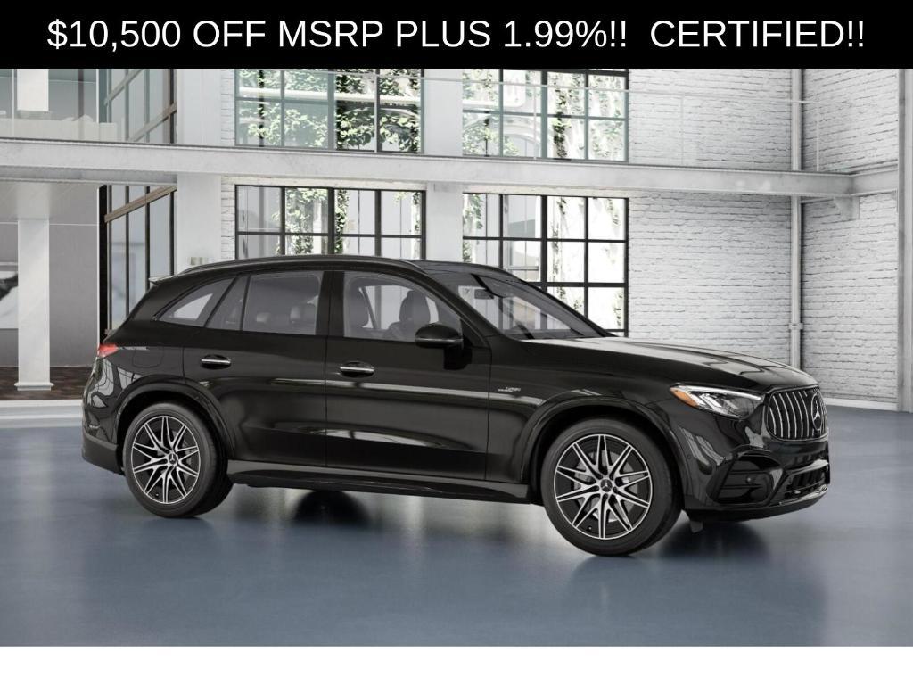 new 2025 Mercedes-Benz AMG GLC 43 car, priced at $63,810