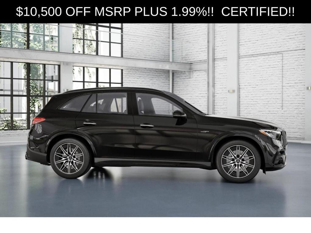 new 2025 Mercedes-Benz AMG GLC 43 car, priced at $63,810