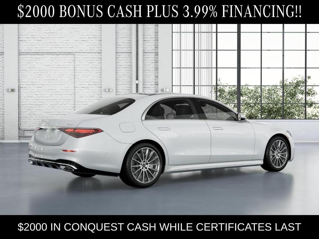 new 2026 Mercedes-Benz S-Class car, priced at $145,850