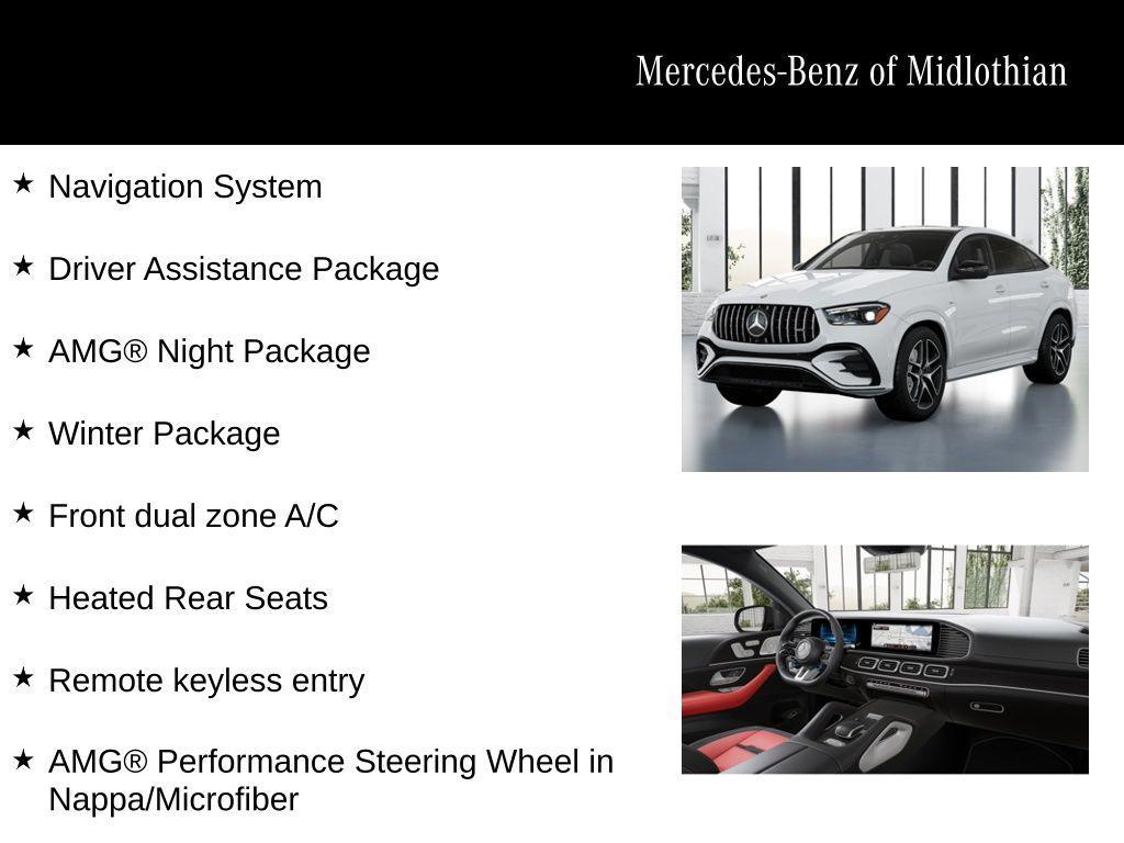 new 2026 Mercedes-Benz AMG GLE 53 car, priced at $101,175