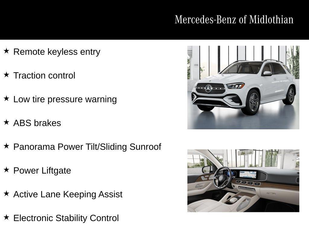 new 2026 Mercedes-Benz GLE 450 car, priced at $80,565
