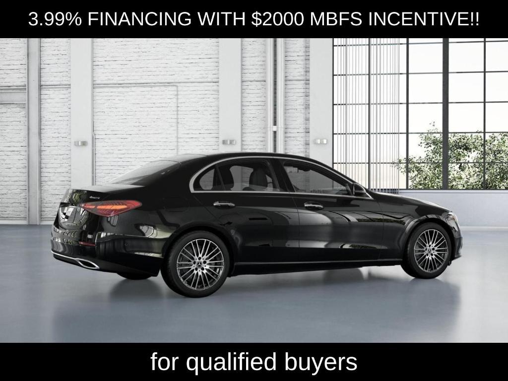 new 2026 Mercedes-Benz C-Class car, priced at $54,990