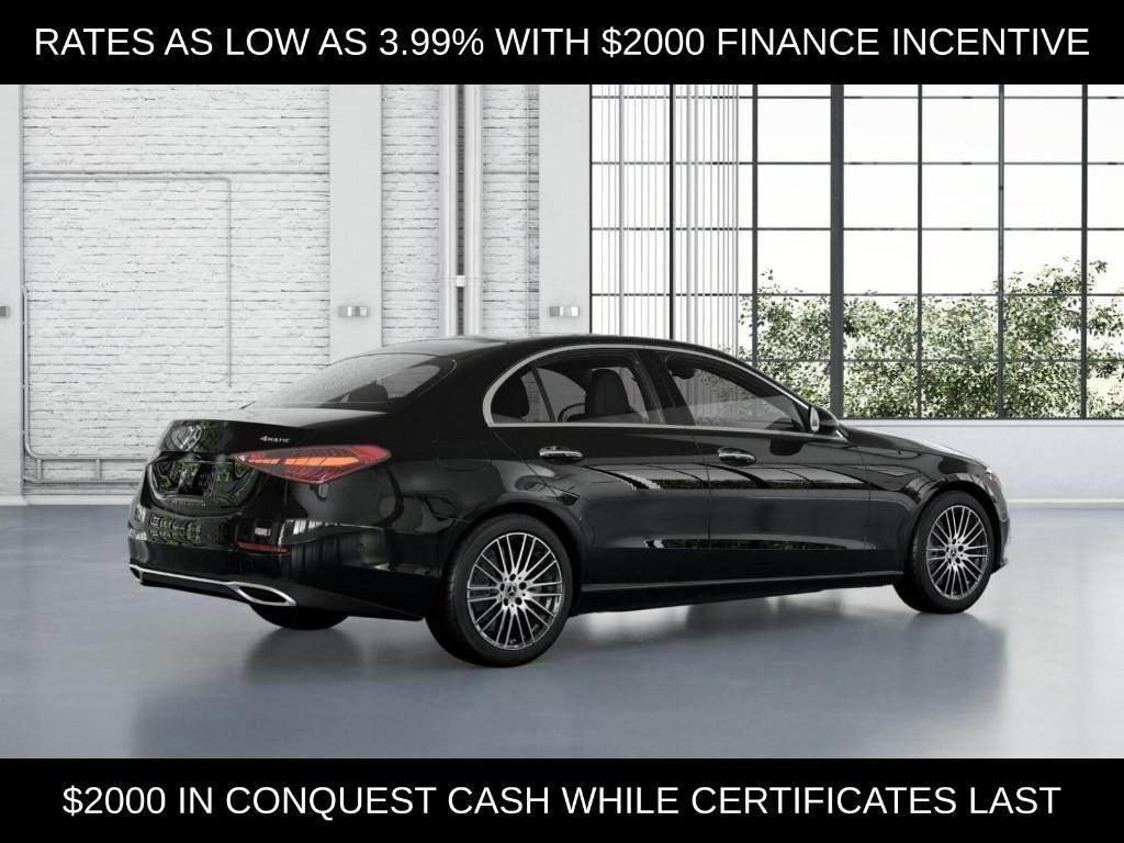 new 2026 Mercedes-Benz C-Class car, priced at $53,970