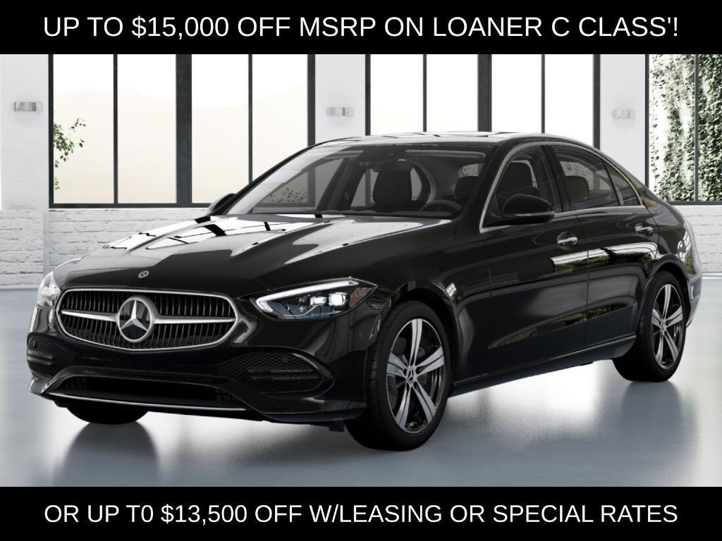 new 2025 Mercedes-Benz C-Class car, priced at $42,993