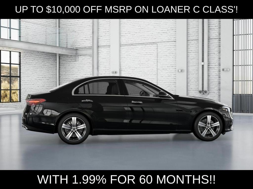 new 2025 Mercedes-Benz C-Class car, priced at $42,000