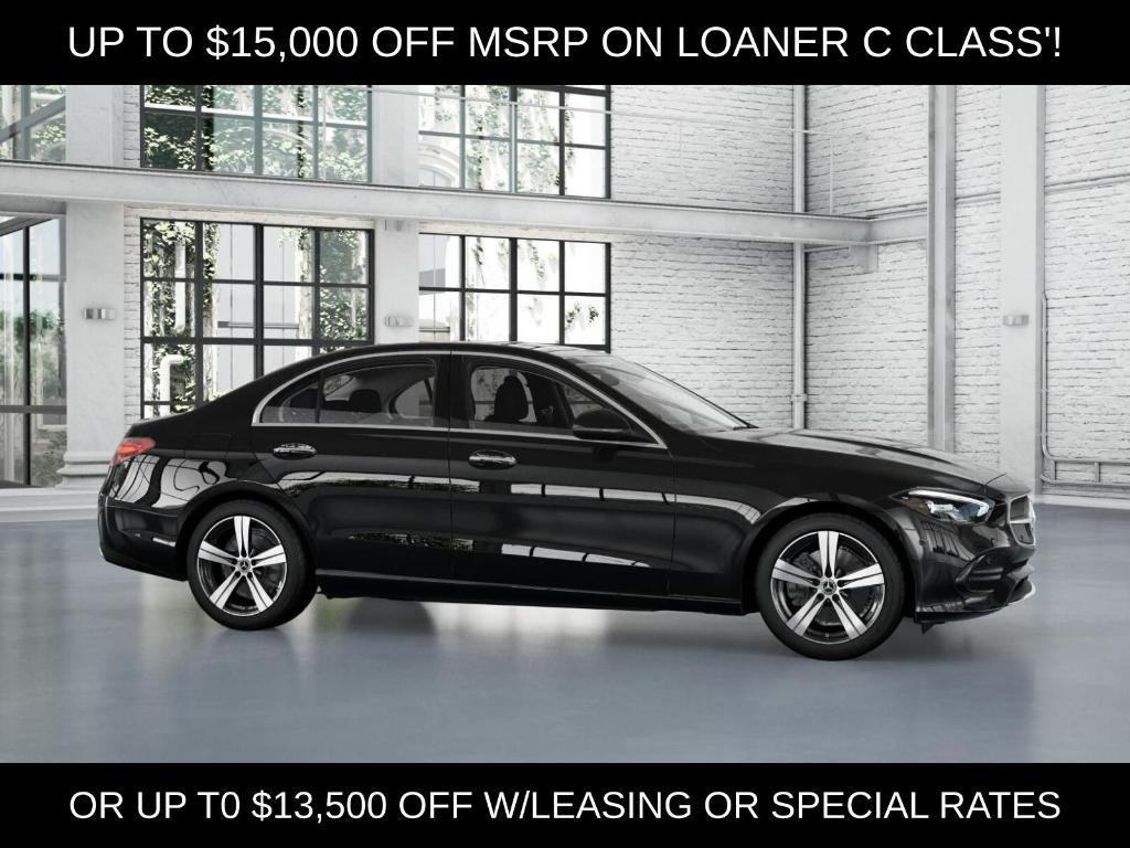 new 2025 Mercedes-Benz C-Class car, priced at $42,993