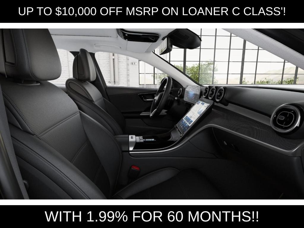 new 2025 Mercedes-Benz C-Class car, priced at $42,000