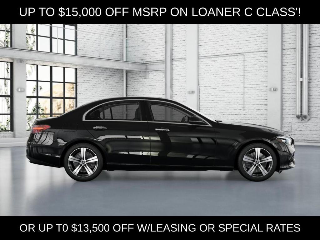 new 2025 Mercedes-Benz C-Class car, priced at $42,993