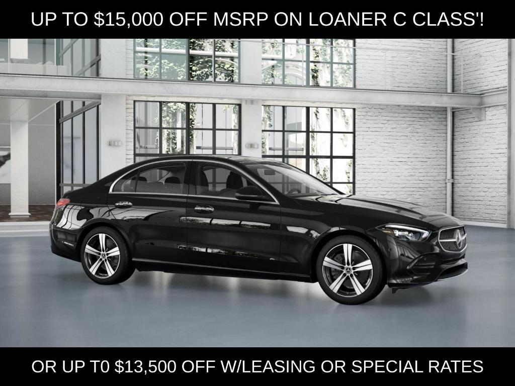 new 2025 Mercedes-Benz C-Class car, priced at $42,993