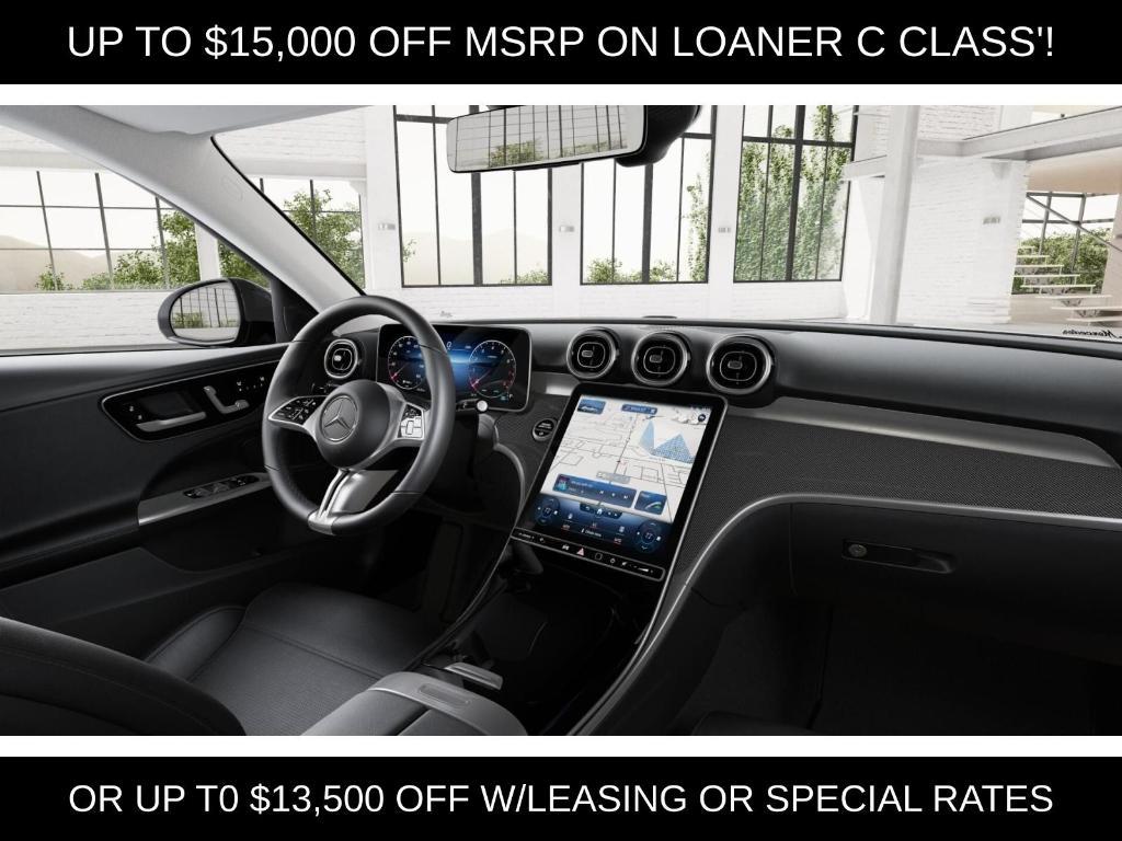 new 2025 Mercedes-Benz C-Class car, priced at $42,993