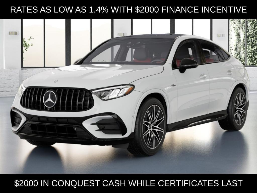 new 2026 Mercedes-Benz AMG GLC 43 car, priced at $81,300