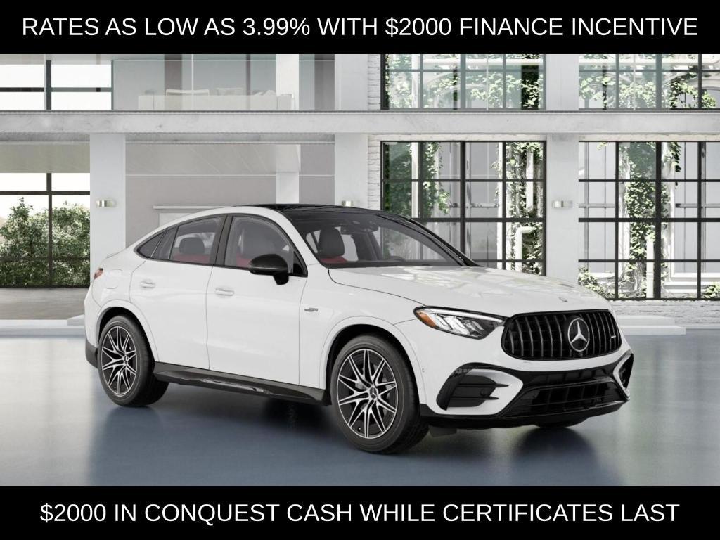 new 2026 Mercedes-Benz AMG GLC 43 car, priced at $78,800